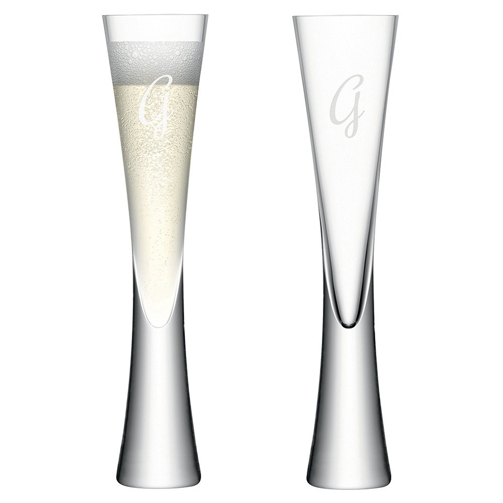 personalised champagne flutes